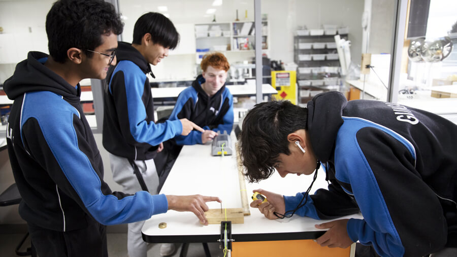 students at Gungahlin College