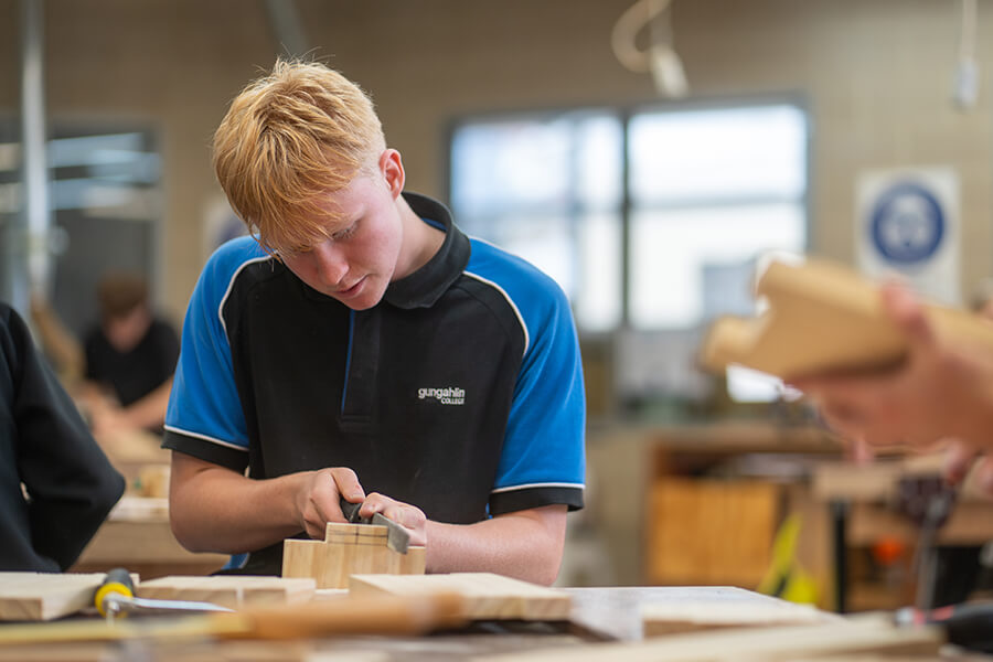 students at Gungahlin College