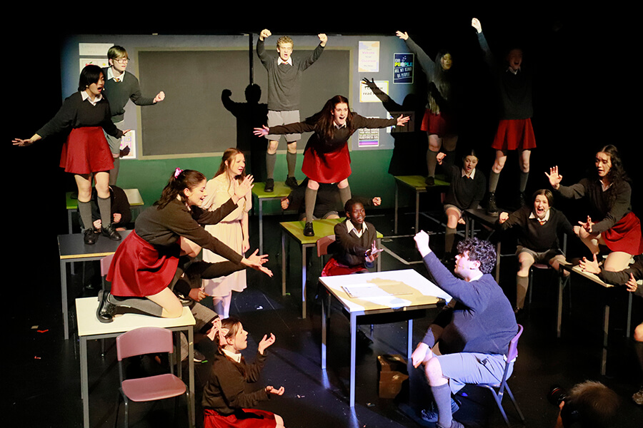 the cast of Matilda: The Musical