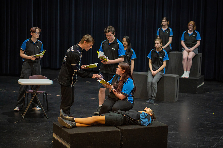 students at Gungahlin College