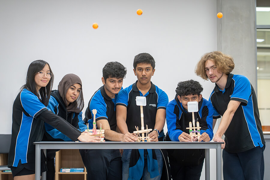 students at Gungahlin College
