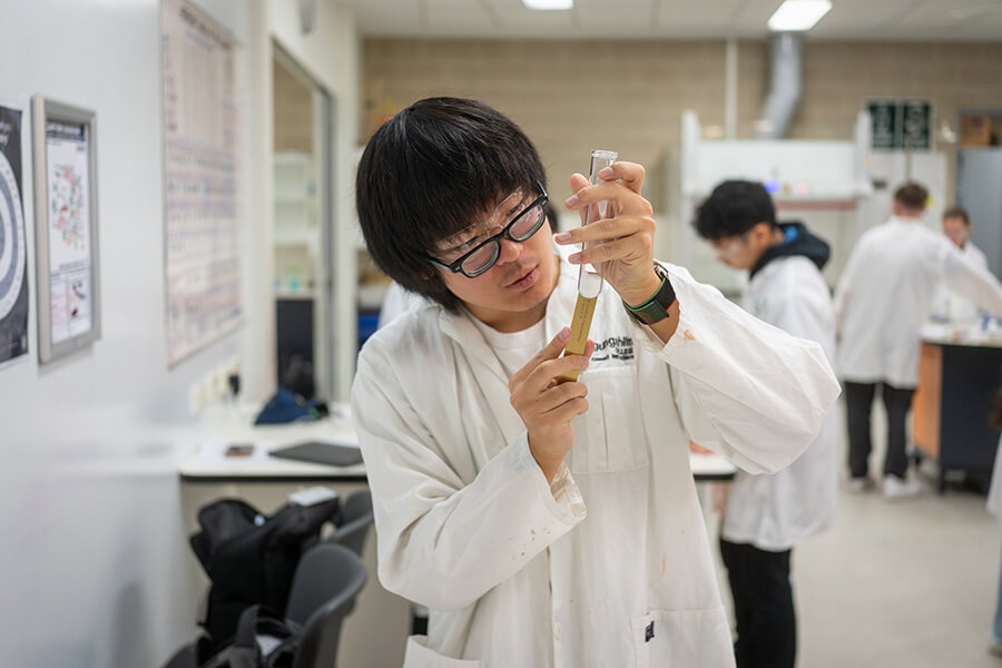 students at Gungahlin College