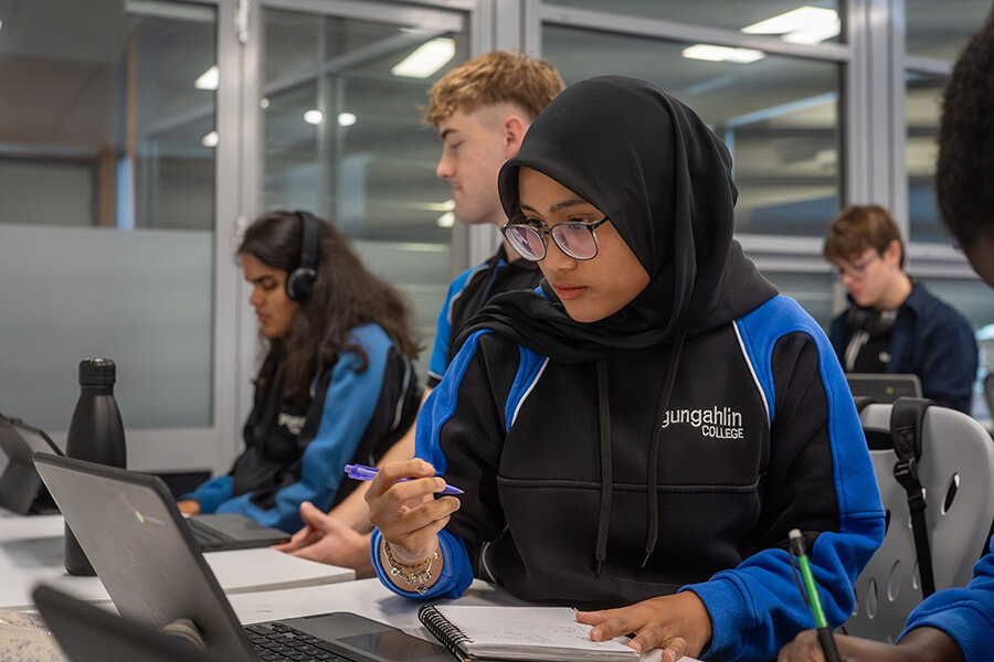 students at Gungahlin College